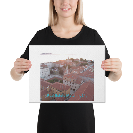 Roof Sunset View Canvas with realestatematching24 without key Logo