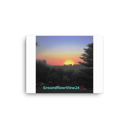 Beautiful Sunset Sinari Canvas with groundfloorview24 with House Logo