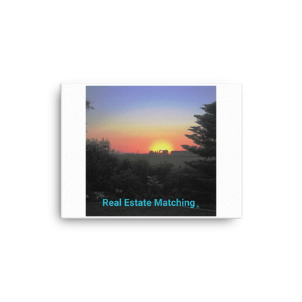 Beautiful Sunset Sinari Canvas with realestatematching without key Logo