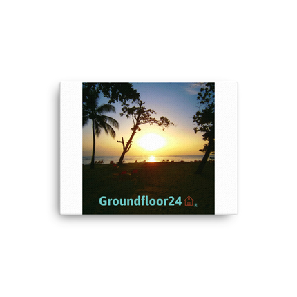 Beautiful Sea View Canvas with Groundfloor24 with House Logo