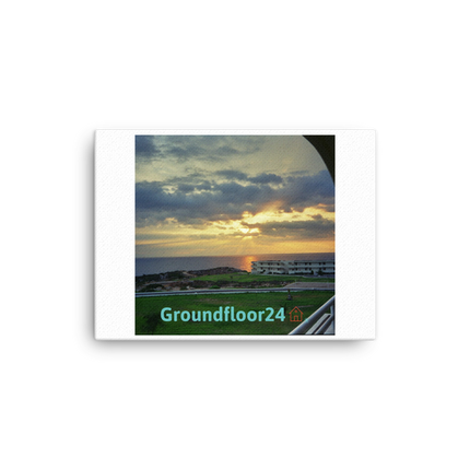 Natural View Canvas with Groundfloor24 with House Logo