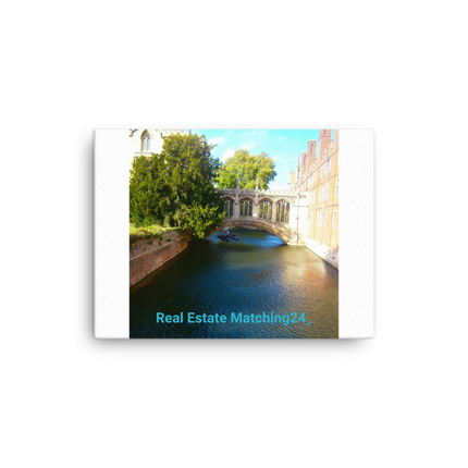 Beautiful Canel Canvas with realestatematching24 without key Logo