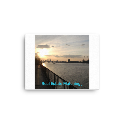 Awesome River View Canvas with realestatematching without key Logo