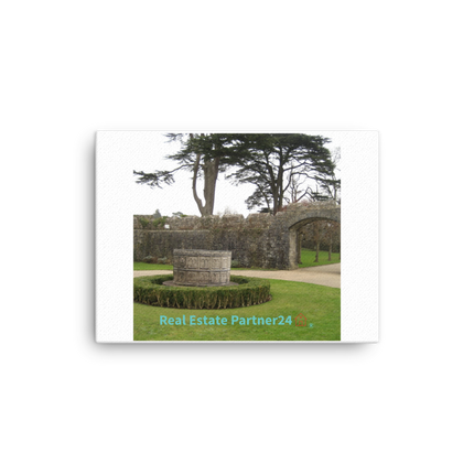 Nature's Wonders Canvas with realestatepartner24 with house Logo
