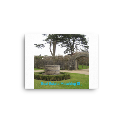 Nature's Wonders Canvas with realestatematching with key Logo