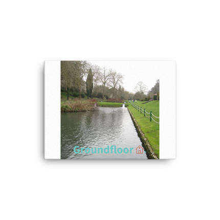 Lakeside Beauty Canvas with Groundfloor with House Logo