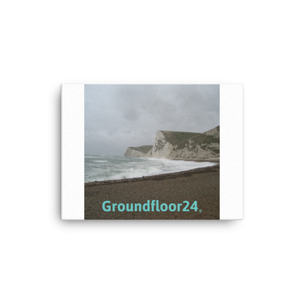 Waves and Sand Canvas with Groundfloor24 without House Logo