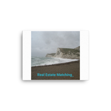 Waves and Sand Canvas with realestatematching without key Logo