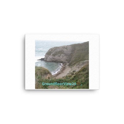 Sea & Hills Canvas with groundfloorview24 with House Logo