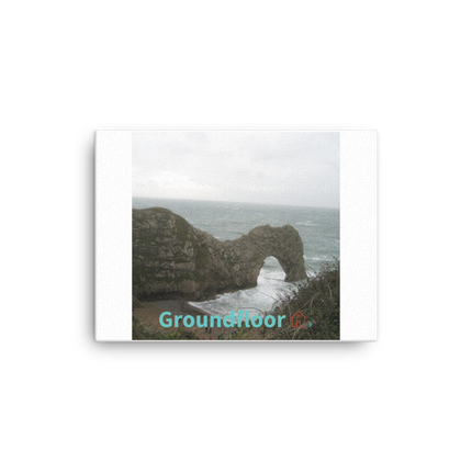 Coastal Escape Canvas with Groundfloor with House Logo