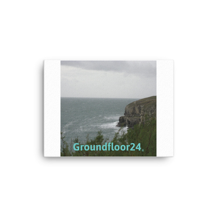 Seaside Serenity Canvas with Groundfloor24 without House Logo