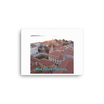 Roof Sunset View Canvas with realestatematching without key Logo