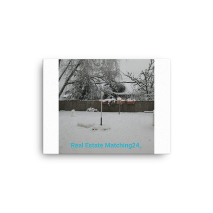 Winter Wonderland Canvas with realestatematching24 without key Logo