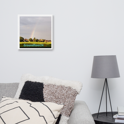 The Rainbow Sinari Canvas with Groundfloor24 Logo