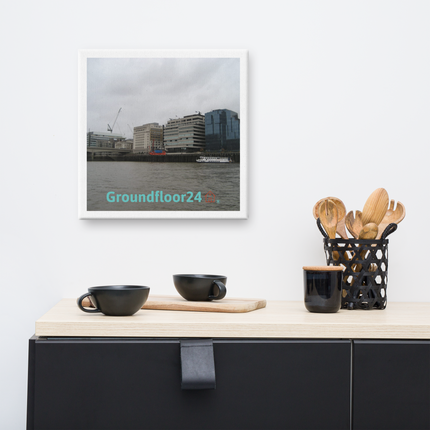 Beautiful Place Canvas with Groundfloor24 Logo