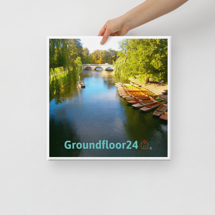 Beautiful Nature Canvas with Groundfloor24 with House Logo