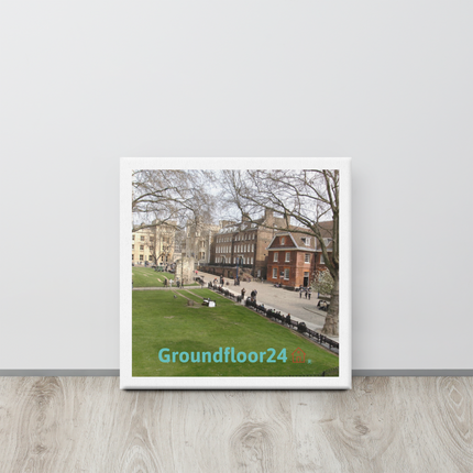 Beautiful Park Canvas with Groundfloor24 with House Logo