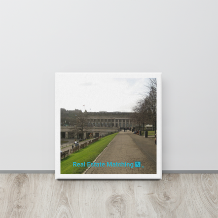 Majestic Palace Canvas with realestatematching with key Logo