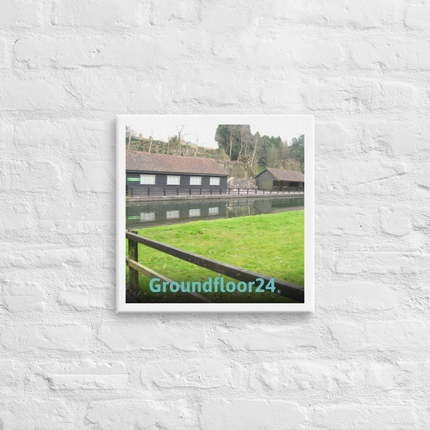 Lakeside Serenity Canvas with Groundfloor24 without House Logo