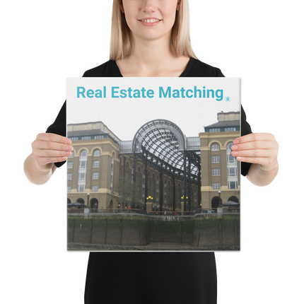 Hay's Galleria Canvas with Real Estate Matching Logo
