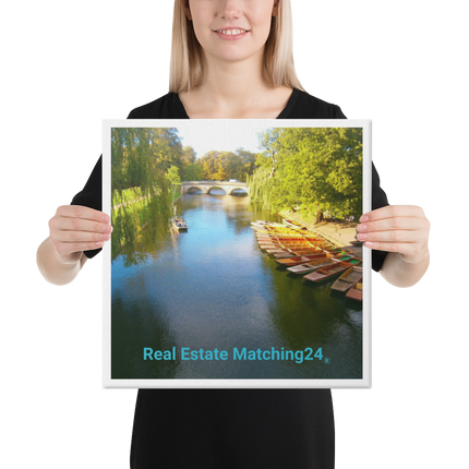 Beautiful Nature Canvas with realestatematching24 without key Logo