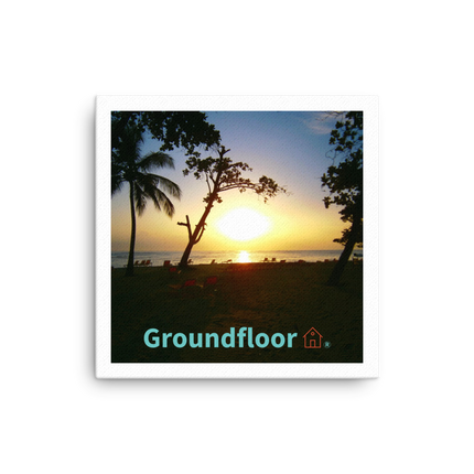 Beautiful Sea View Canvas with Groundfloor with House Logo