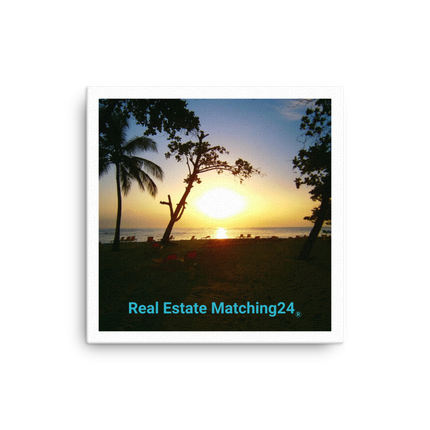Beautiful Sea View Canvas with realestatematching24 without key Logo