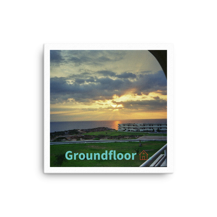 Natural View Canvas with Groundfloor with House Logo
