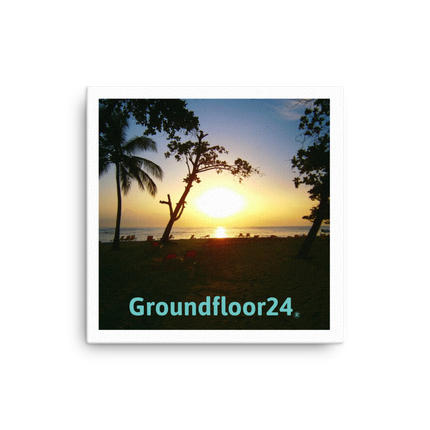 Beautiful Sea View Canvas with Groundfloor24 without House Logo