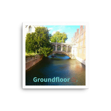 Beautiful Canel Canvas with Groundfloor with House Logo