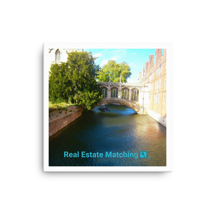 Beautiful Canel Canvas with realestatematching with key Logo