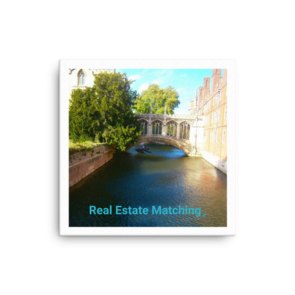 Beautiful Canel Canvas with realestatematching without key Logo