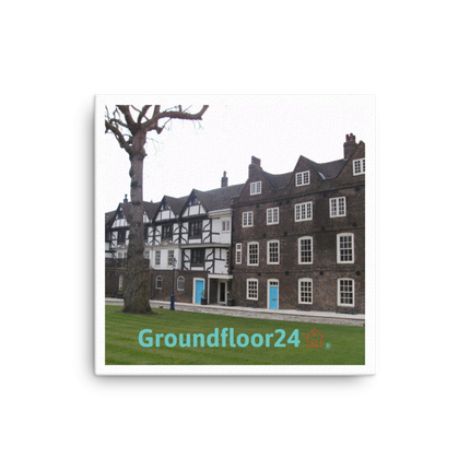 Beautiful Palace Canvas with Groundfloor24 with House Logo