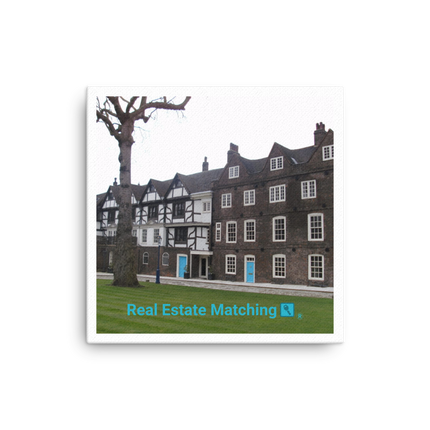 Beautiful Palace Canvas with realestatematching with key Logo