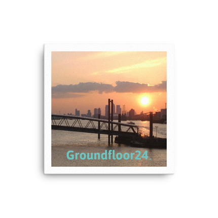 Evening Glow Canvas with Groundfloor24 without House Logo