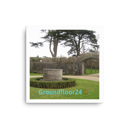 Nature's Wonders Canvas with Groundfloor24 with House Logo