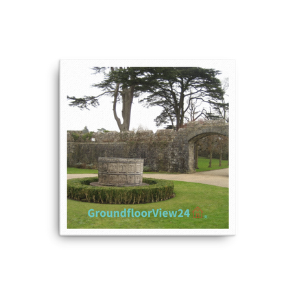 Nature's Wonders Canvas with groundfloorview24 with House Logo