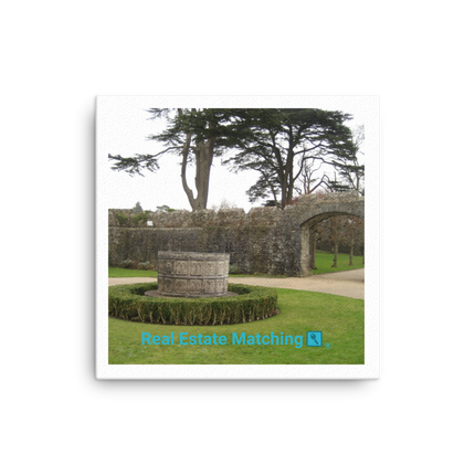 Nature's Wonders Canvas with realestatematching with key Logo