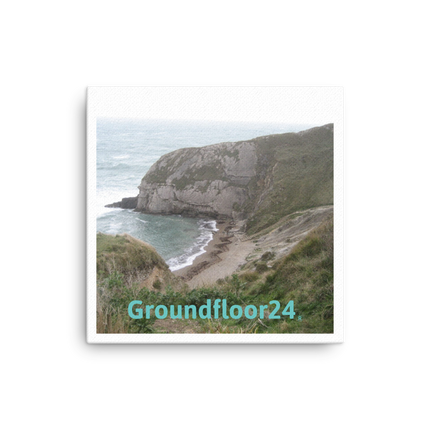 Sea & Hills Canvas with Groundfloor24 without House Logo