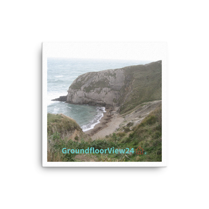 Sea & Hills Canvas with groundfloorview24 with House Logo