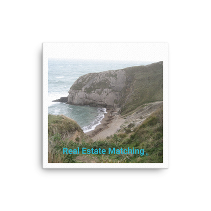 Sea & Hills Canvas with realestatematching without key Logo