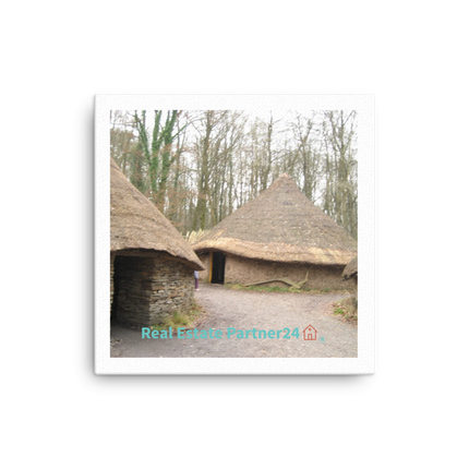 Village Charm Canvas with realestatepartner24 with house Logo