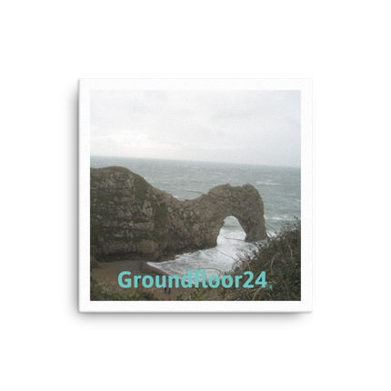 Coastal Escape Canvas with Groundfloor24 without House Logo