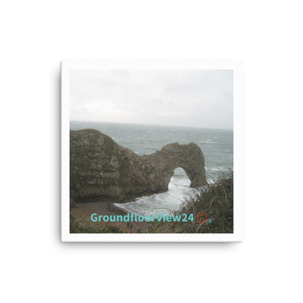 Coastal Escape Canvas with groundfloorview24 with House Logo