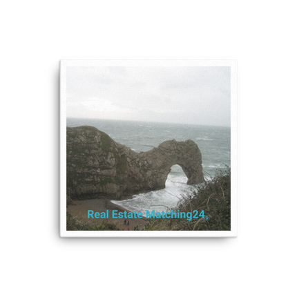 Coastal Escape Canvas with realestatematching24 without key Logo