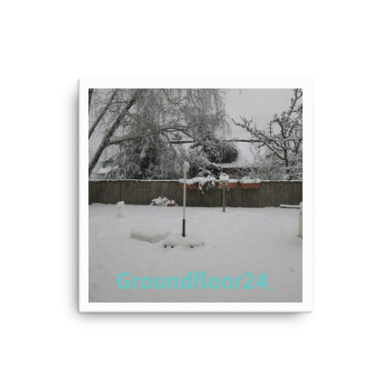 Winter Wonderland Canvas with Groundfloor24 without House Logo