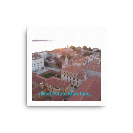 Roof Sunset View Canvas with realestatematching without key Logo