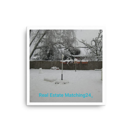 Winter Wonderland Canvas with realestatematching24 without key Logo