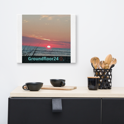 Beutiful Canvas with Groundfloor24 Logo