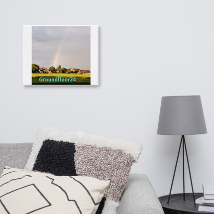 The Rainbow Sinari Canvas with Groundfloor24 Logo